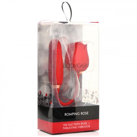 10X Romping Rose Suction and Thrusting Vibrator - Image 12