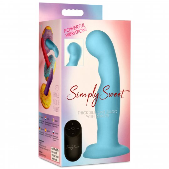 21X Vibrating Thick Silicone Dildo - Image 11