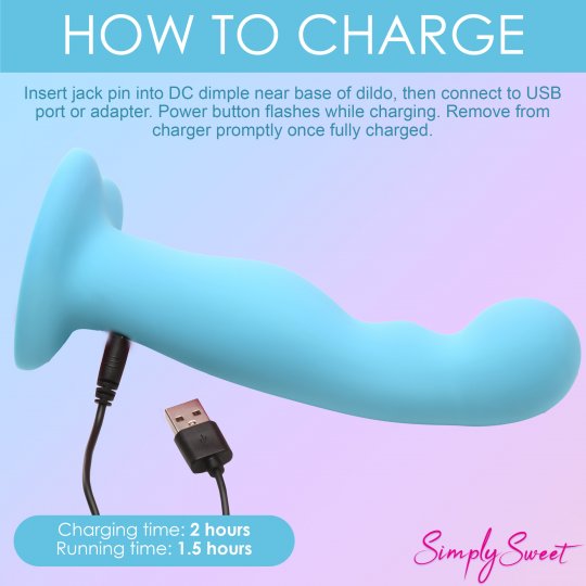 21X Vibrating Thick Silicone Dildo - Image 9