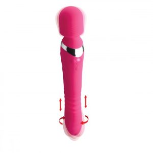 Alternative view of Ultra Thrusting and Vibrating Silicone Wand