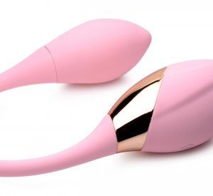 Alternative view of Shegasm 8X Tandem Plus Silicone Suction Clitoral Stimulator and Egg