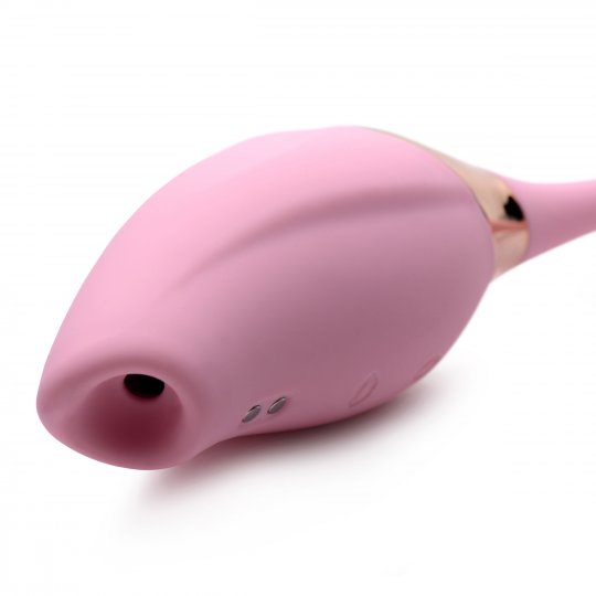 Shegasm 8X Tandem Plus Silicone Suction Clitoral Stimulator and Egg - Image 3
