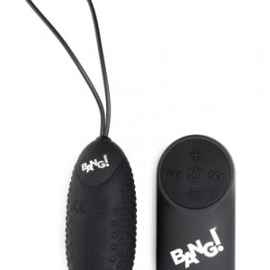 Alternative view of 28X Nubbed Silicone Vibrating Egg with Remote Control