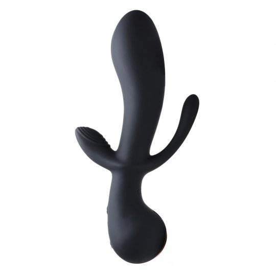 10X Triple Stim Silicone Vibrator - Image 2