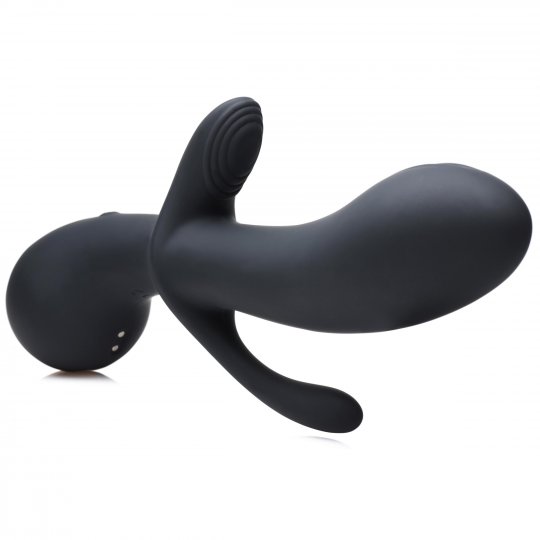 10X Triple Stim Silicone Vibrator - Image 3